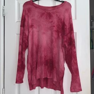Tie dye Pink sweater